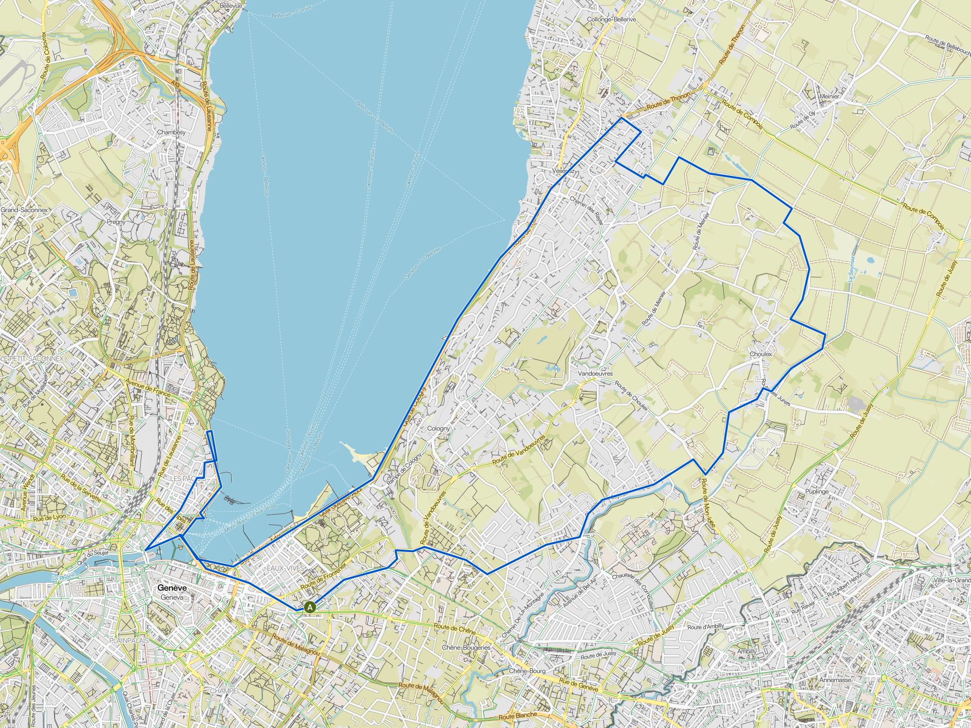 The best running trails around Geneva | Komoot